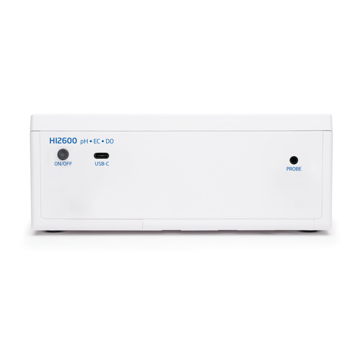 HI 2600-01 電源・USB・電極差込口